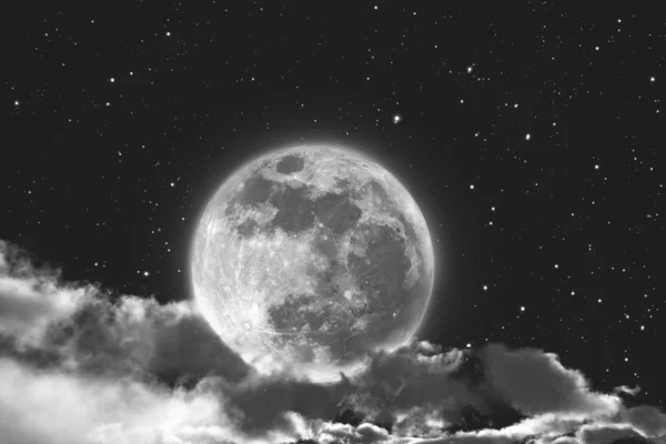 Moon in cloud — Stock Photo #19561733