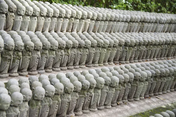 Small Buddhist Jizo statues