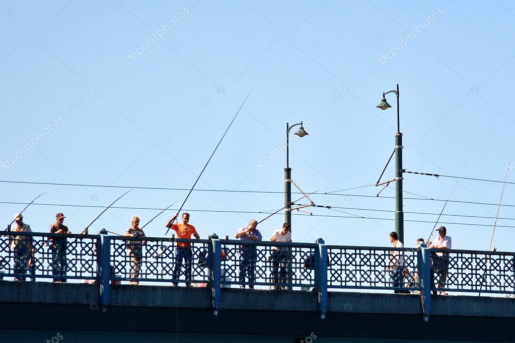 рыбалка на мосту галата рыбалка на мосту галата