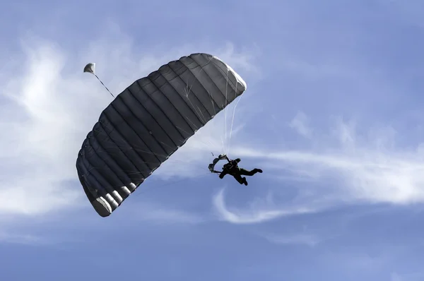 Parachute jumper.