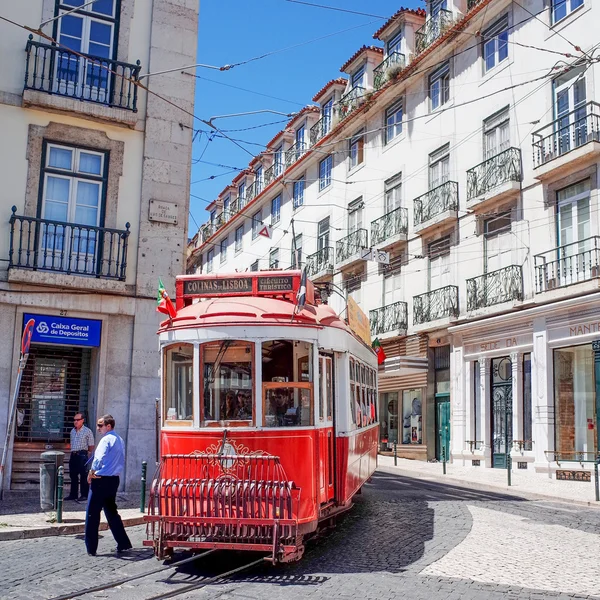 Typical,Tramway in Lisbon, Portugal