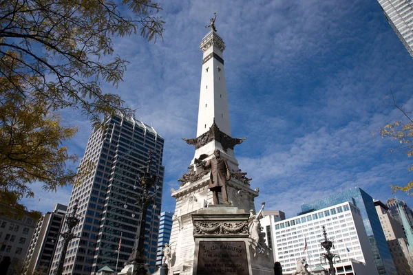 Soldiers and Sailors on Monument Circle dowtown Indianapolis