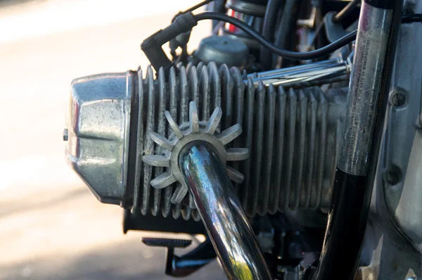Vintage motorcycle cylinder head