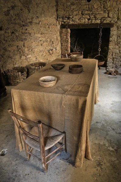 Interior Castle of Bardi. Emilia-Romagna. Italy.