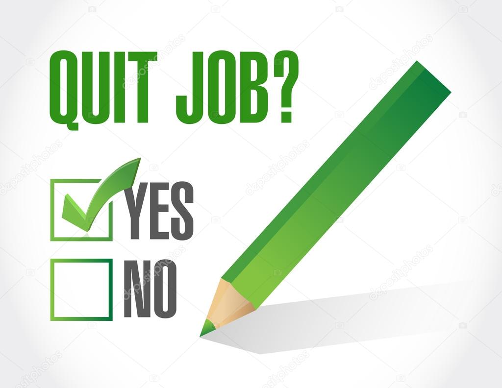 Stock options quit job