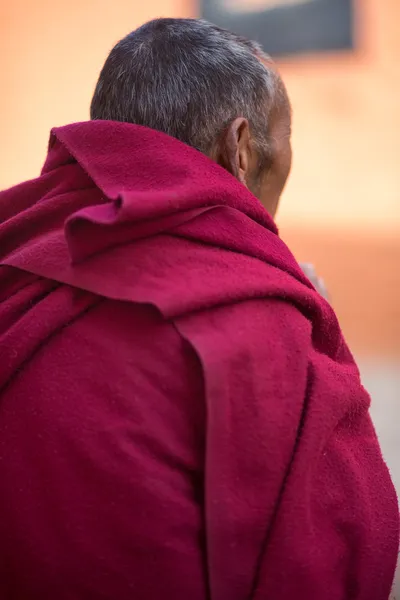 Old Buddhist monk in Tibet