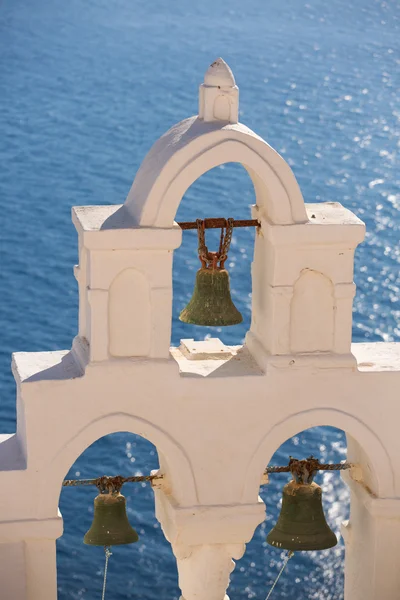 Green bronze bells of a orthodox church