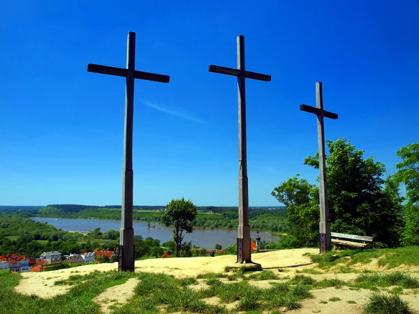 Three Crosses' Hill in Kazimierz Dolny