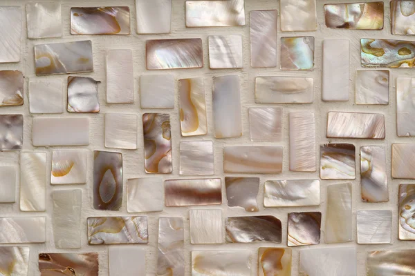 Mother of pearl mosaic tiles