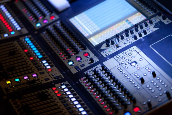 Big Audio Mixing Console