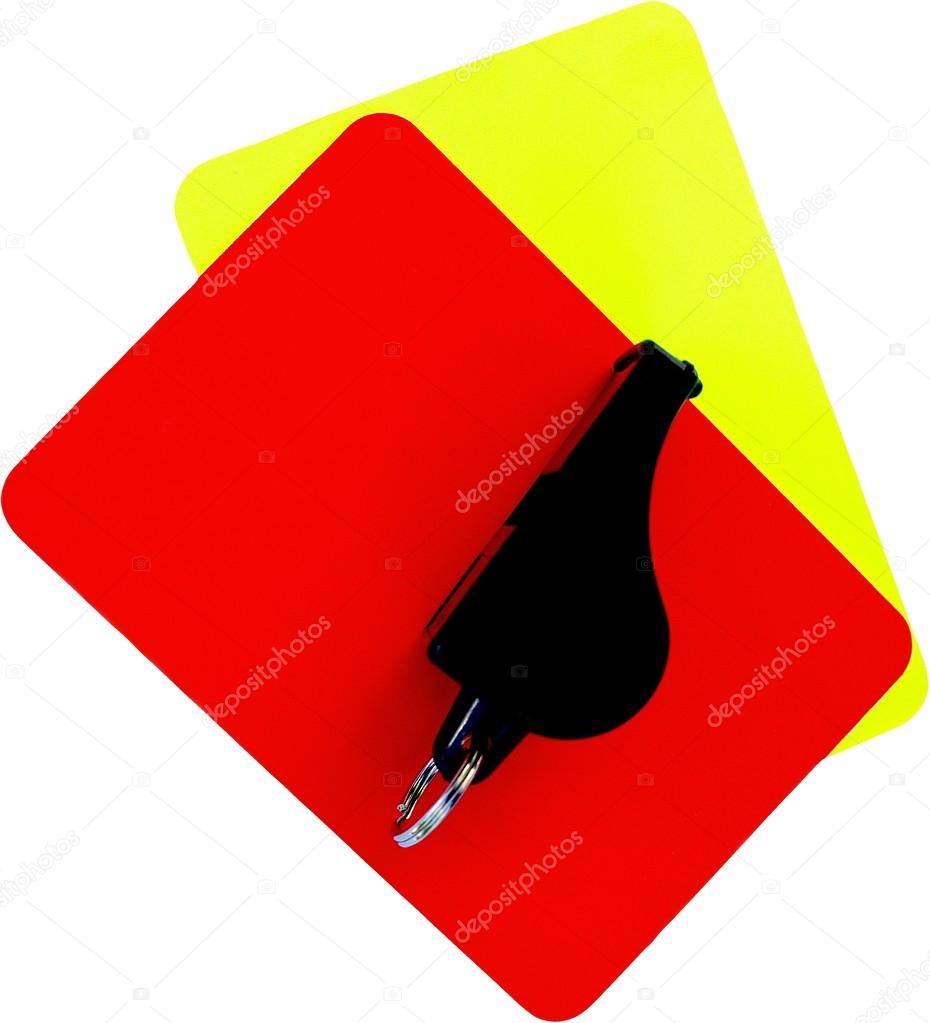 Resultado de imagen para tarjeta rojo y amarilla