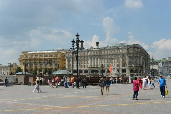 Stairs of Manezhnaya Square, Moscow