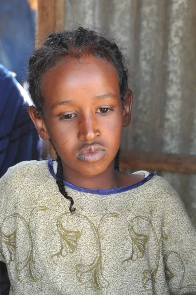 Somali children the village.