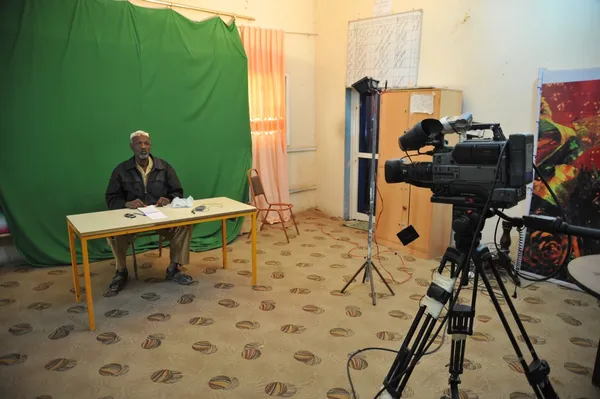 TV Studio in Hargeisa.