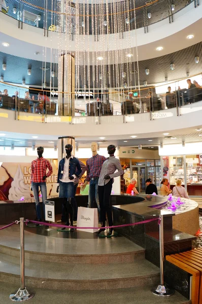 Mannequins in shopping mall