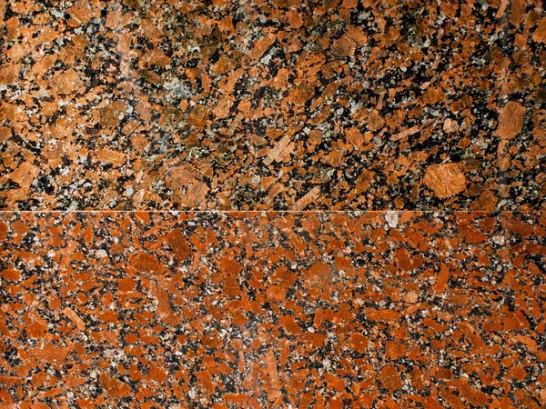 Granite structure of two different colors