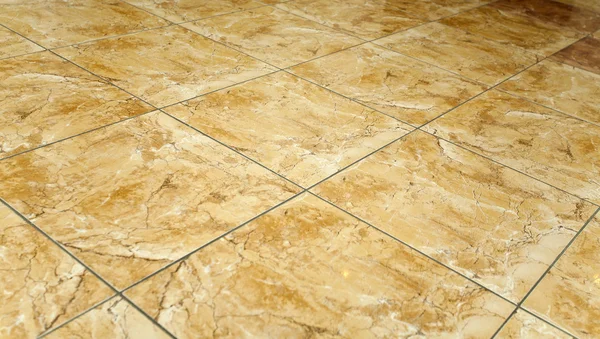 Glazed tile on the floor