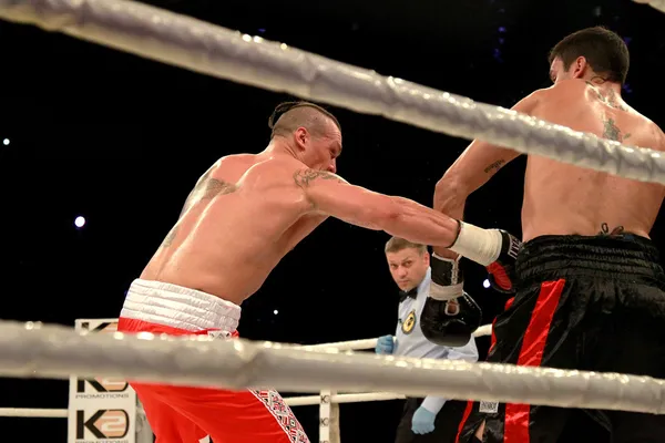 ODESSA, UKRAINE -31 May 2014: World heavyweight boxing champion,