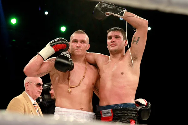 ODESSA, UKRAINE -31 May 2014: World heavyweight boxing champion,