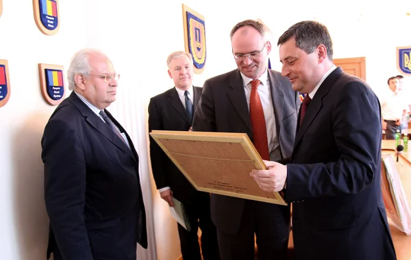 Odessa, Ukraine - May 26, 2011: Ambassador Extraordinary and Ple