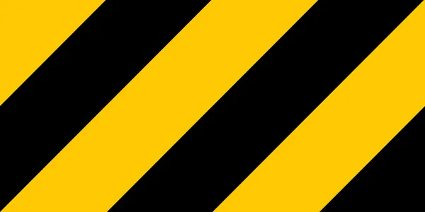Warning black and yellow hazard stripes texture