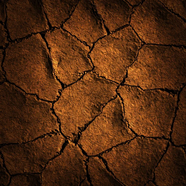 Texture earth cracked because of drought