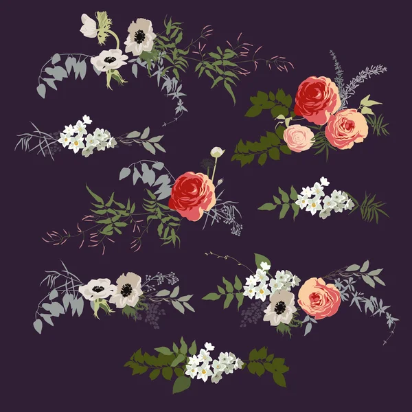 Set of bouquets