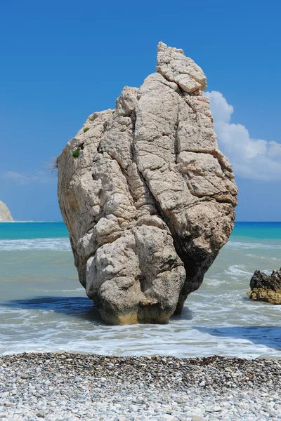 Sea rock birthplace of Aphrodite
