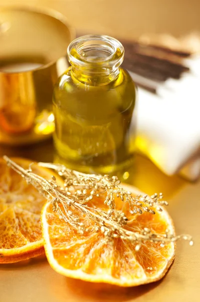 Orange essential oil for aromatherapy