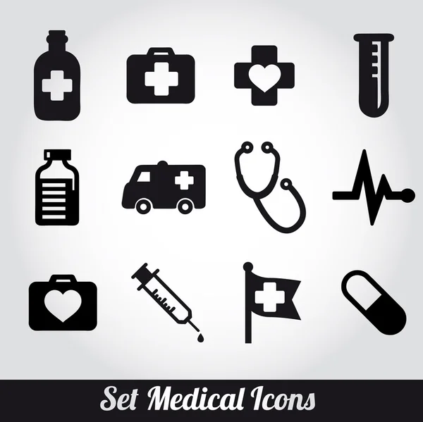 Set of medical icons -Vector illustration