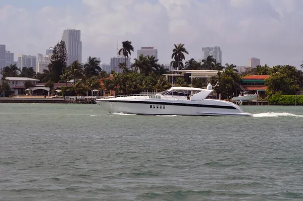 Yacht on the Florida Inter Coastal Waterway