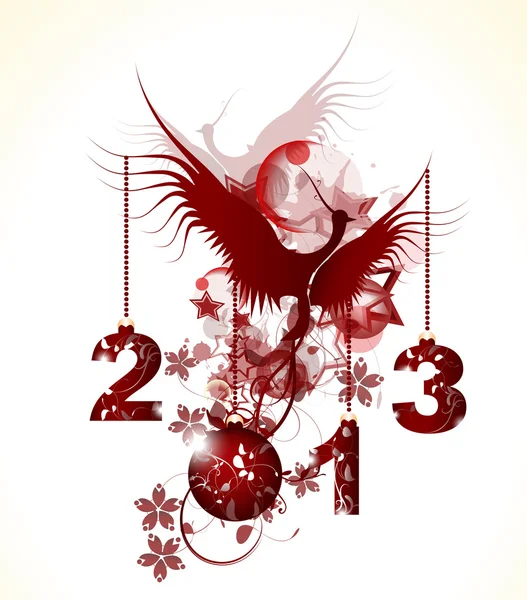Logo Design Keywords on Merry Christmas And Happy New Year 2013 Stock Vector Pavars