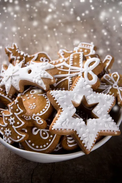 Traditional gingerbread cookies