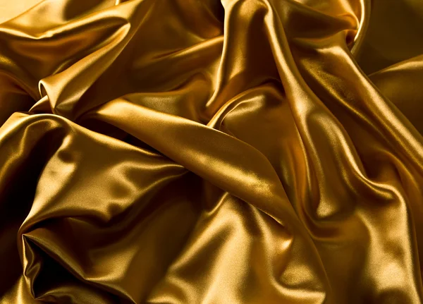 Gold luxury satin