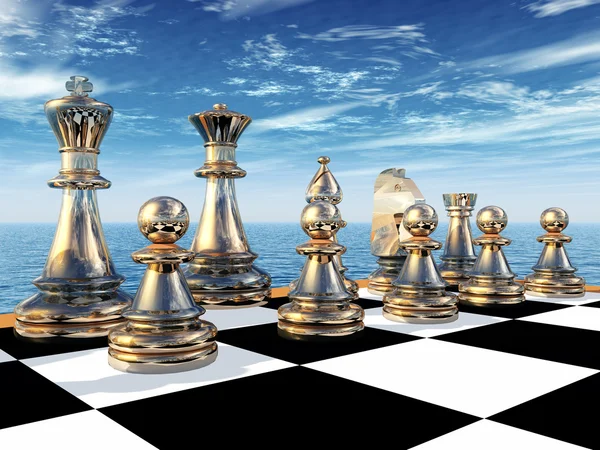 chess game — Stock Photo #14657661