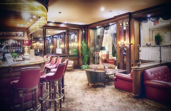 Classic hotel bar
