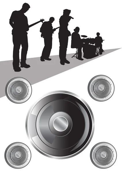 Rock Band — Stock Vector #26133611