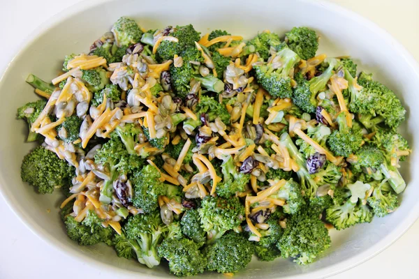 Broccoli salad finished