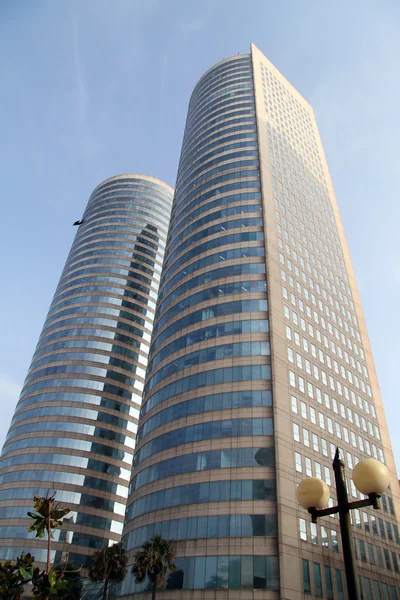 Two skyscrapers