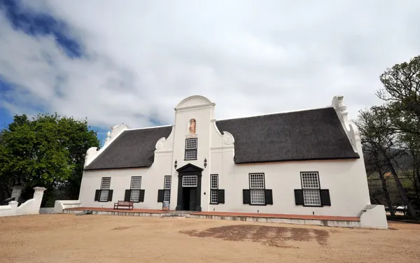 A traditional homestead on a wine farm called Groot Constantia