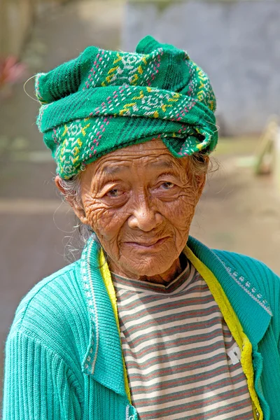 Elderley Balinese Woman