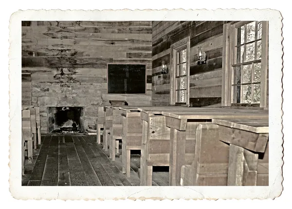 Interior of an Old School Room