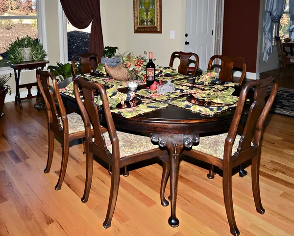 Dining Room with Antique Furnishing