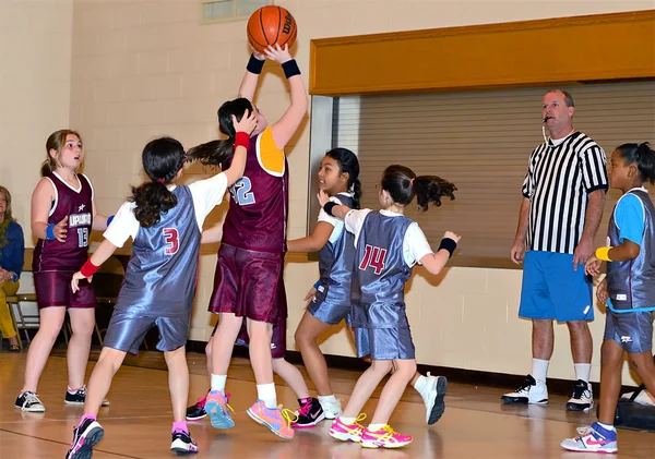Young Girls Basketball