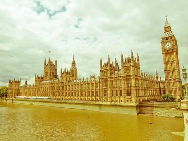 Retro looking Houses of Parliament