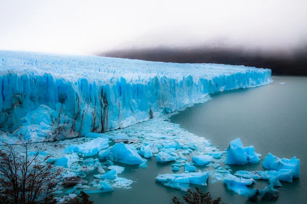 View of the magnificent Perito Moreno glacier, patagonia, Argentina.