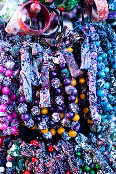 Colorful beads according to the art of contemporary mountaineers from Zakopane