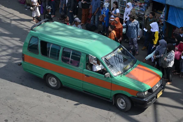 Angkot-public transportation in bandung