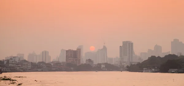 Bangkok city in morning.