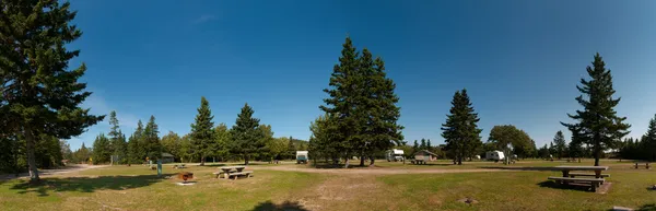 Campground of Cape Breton Highlands National Park